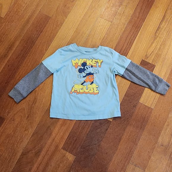 Disney Jumping Beans Mickey Mouse Jersey Size 5T - Picture 2 of 15